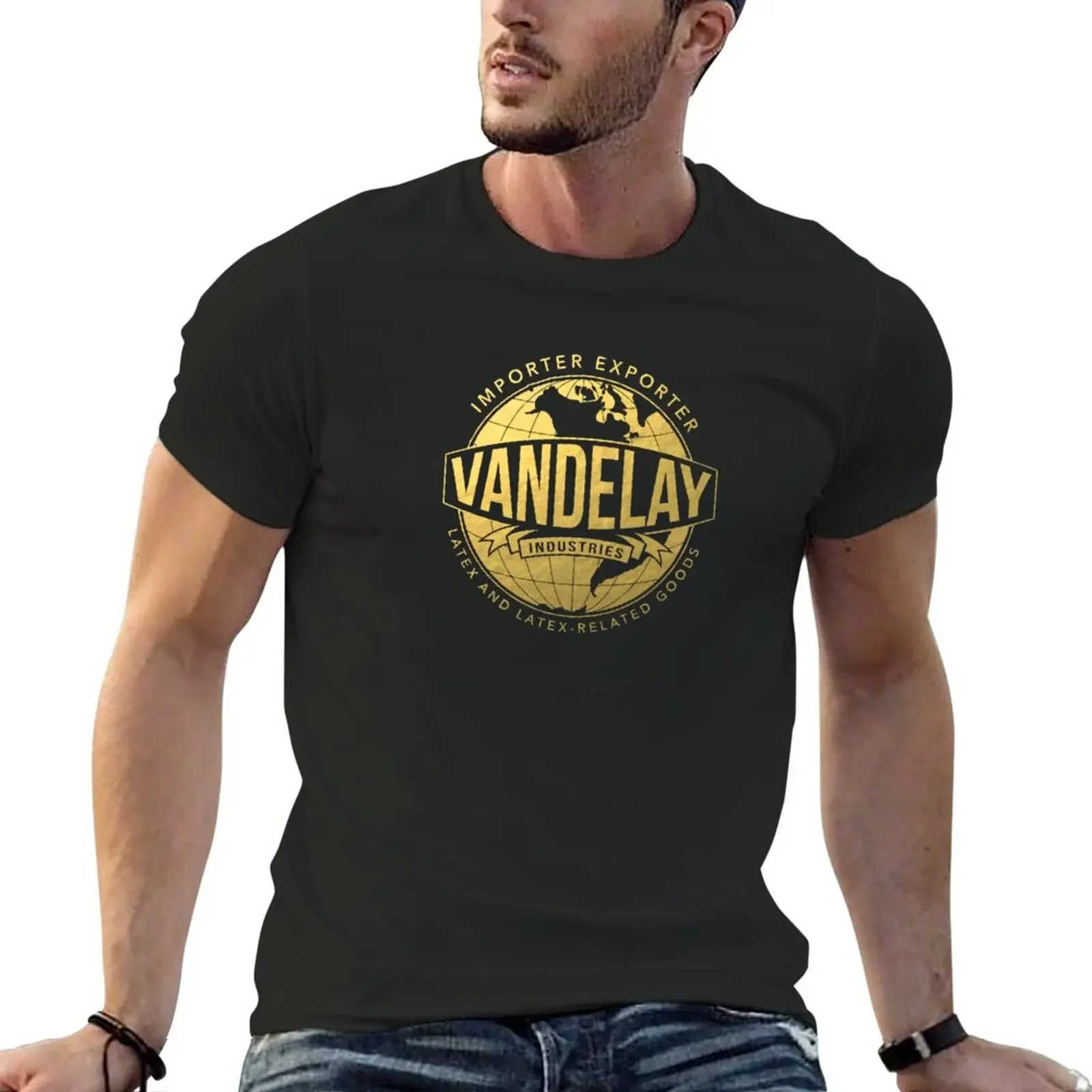 New vandelay T-Shirt kawaii clothes tees T-shirt for a boy mens 