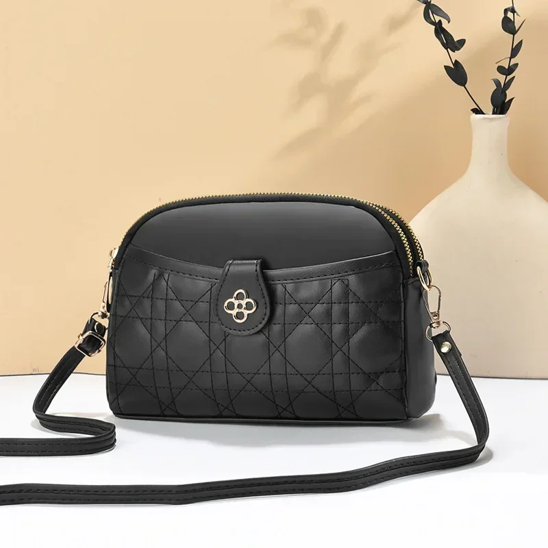 Cross Border Hot Selling Foreign Trade Women's Handbags 2025 New Single Shoulder Crossbody Bags for Mothers Mobile Phone Bags