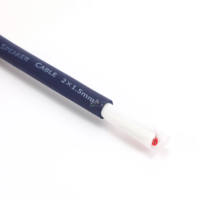 Кабель AVSSZ для динамика 2 × 1,5 мм², оболочка, аудио кабель для динамика, усилитель мощности HIFI, производительность сцены, Ohmic, разъем для динамика, провод, аудио кабель для подключения