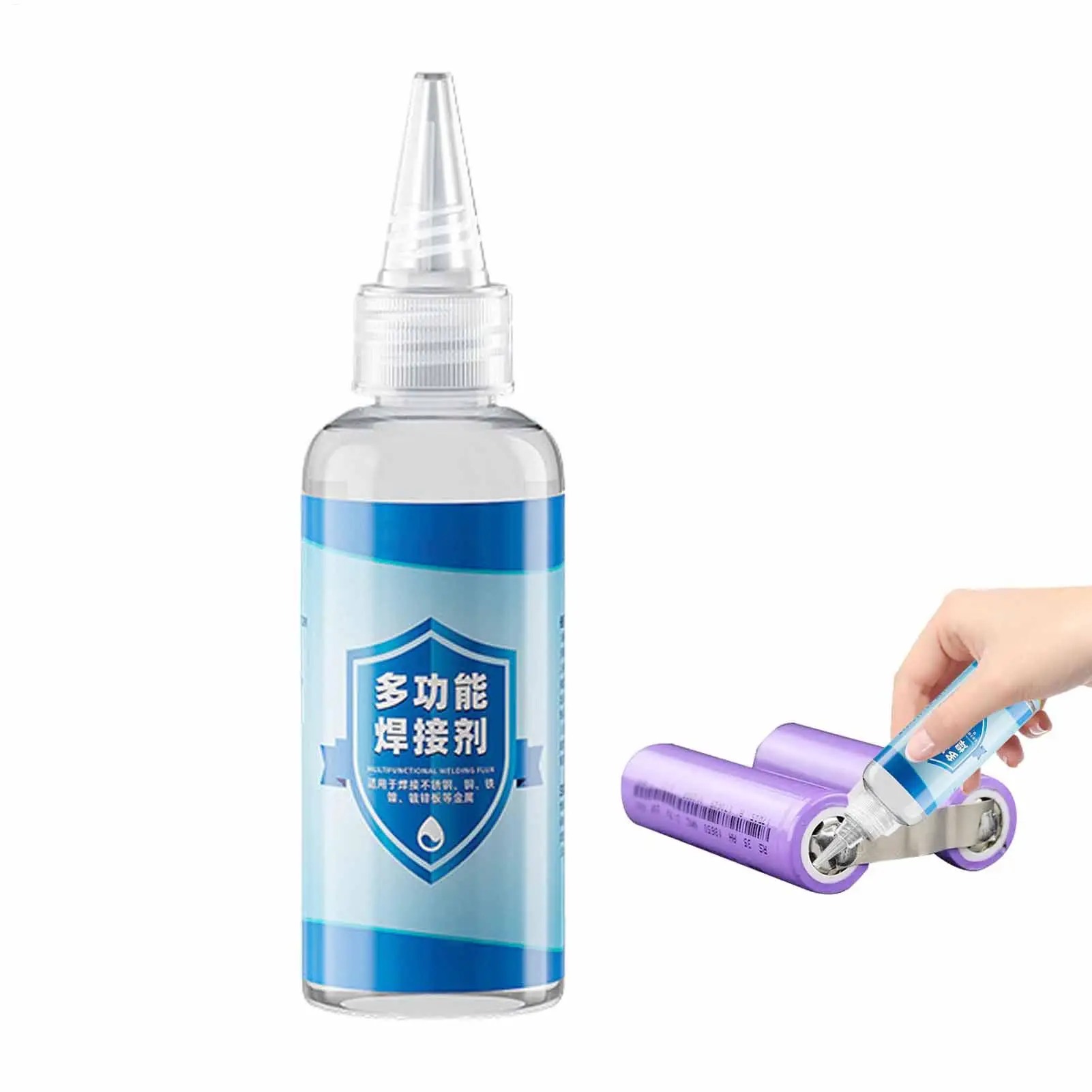 Soldering Flux Liquid Stainless Steel Soldering Paste for Battery Nickel Copper Iron Circuit Board Electronics Repair Welding