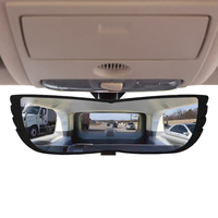 Car Interior Rear View Mirror Wide Angle Panoramic Assisting Anti-glare Large Vision Interior Monitor Universal Auto Accessories