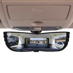 Car Interior Rear View Mirror Wide Angle Panoramic Assisting Anti-glare Large Vision Interior Monitor Universal Auto Accessories