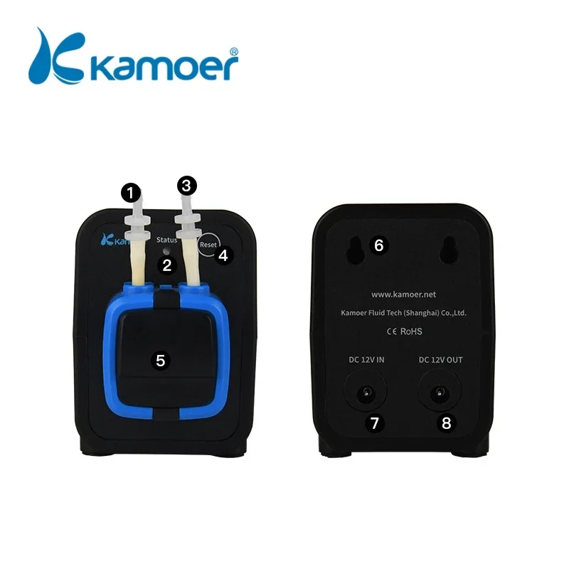 Kamoer X1 PRO 2 V2 Bluetooth WiFi APP Dosing Pump Fish Tank Aquarium Pump Nutrient Droplet Pump