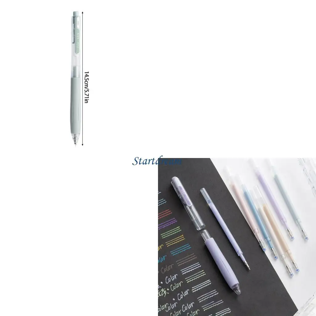 

6 Pcs Gel Pen 0.5mm Gel Pen Signing Pen Colorful Gel Pen Set for Teens K92C