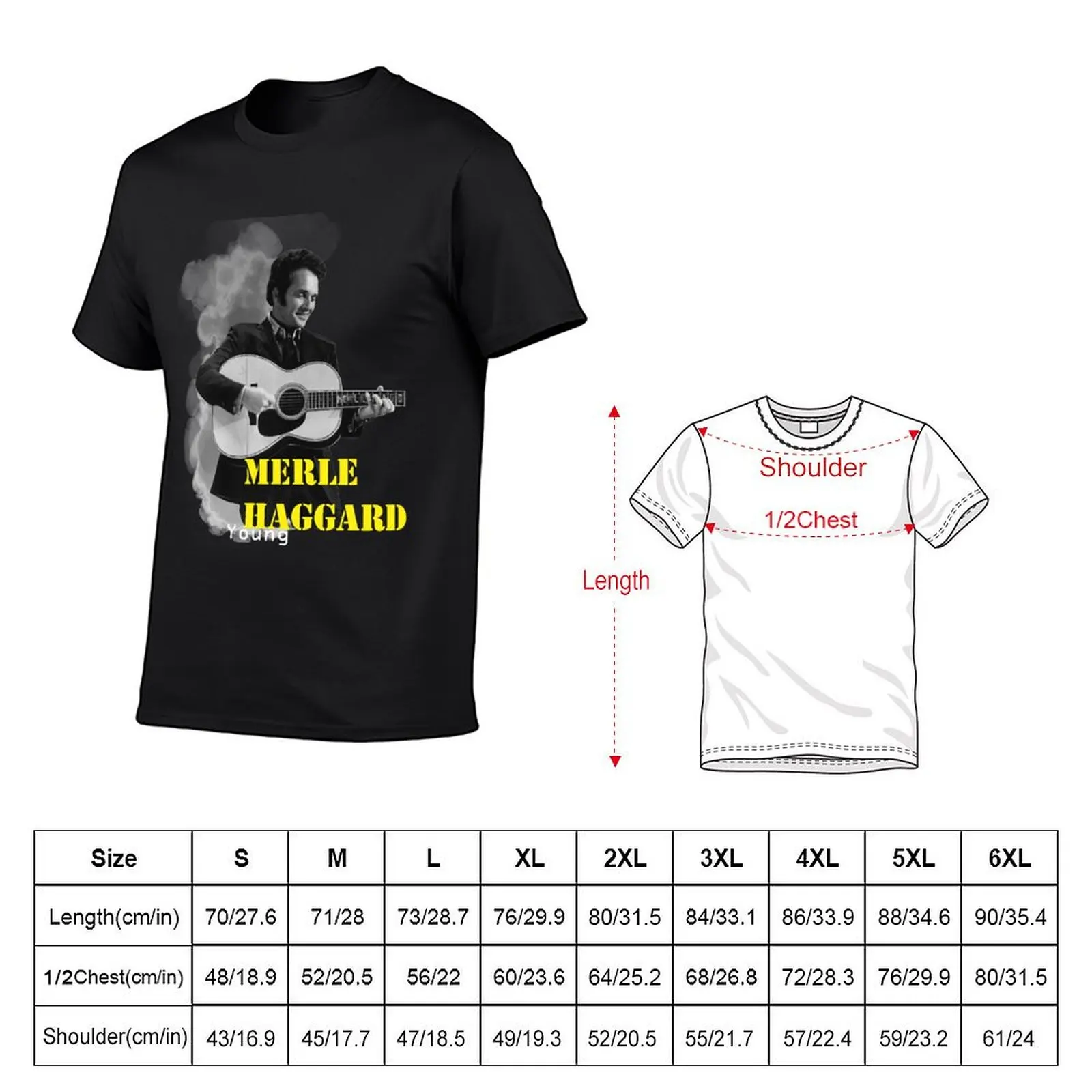 merle haggard giutar smile Essential T-Shirt boys animal print summer top graphic tees for men