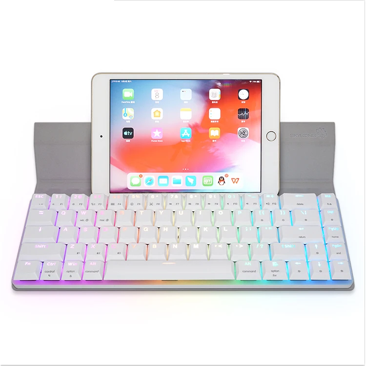 Promotional Wireless Multi Device Convenient Portable Office Mechanical Keyboard