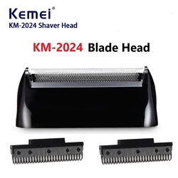 Kemei 2024 Razor Blade Shaver Head For Men's Electric Shaver KM-2024 Razor Mesh Blade Net Original Beard Shaving Parts
