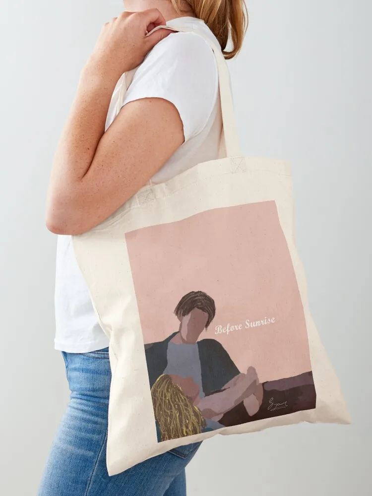 BEFORE SUNRISE ILLUSTRATION Tote Bag female bag women bag tote university hand