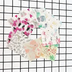 3pcs/lot Animal Series Beautiful Flower Sulfuric Acid Paper Gift Envelope For Postcard Students School Stationery Supplies