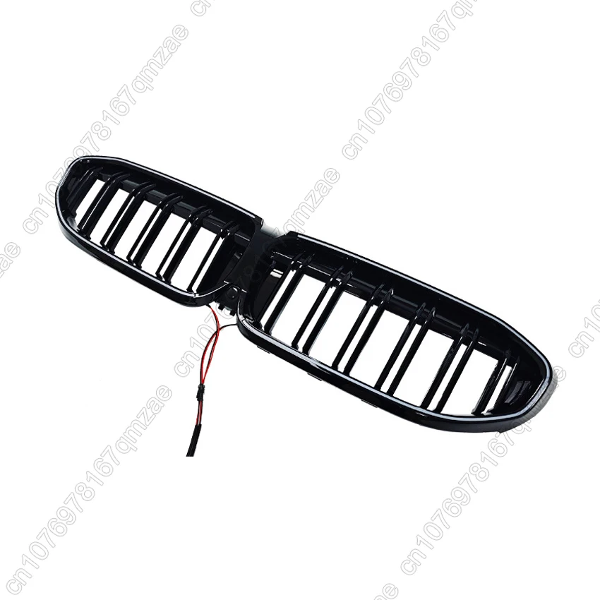 Upgraded to a Double Line Light Grill Racing Upper LED Grill For BMW G20 G21 M-Pack 320i 330i M340i xDrive 2019-2022 Accessories