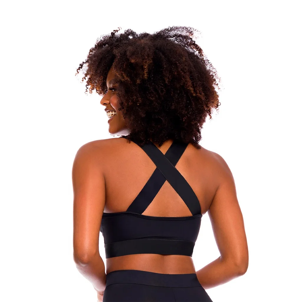 Top Massam Fitness Active Black