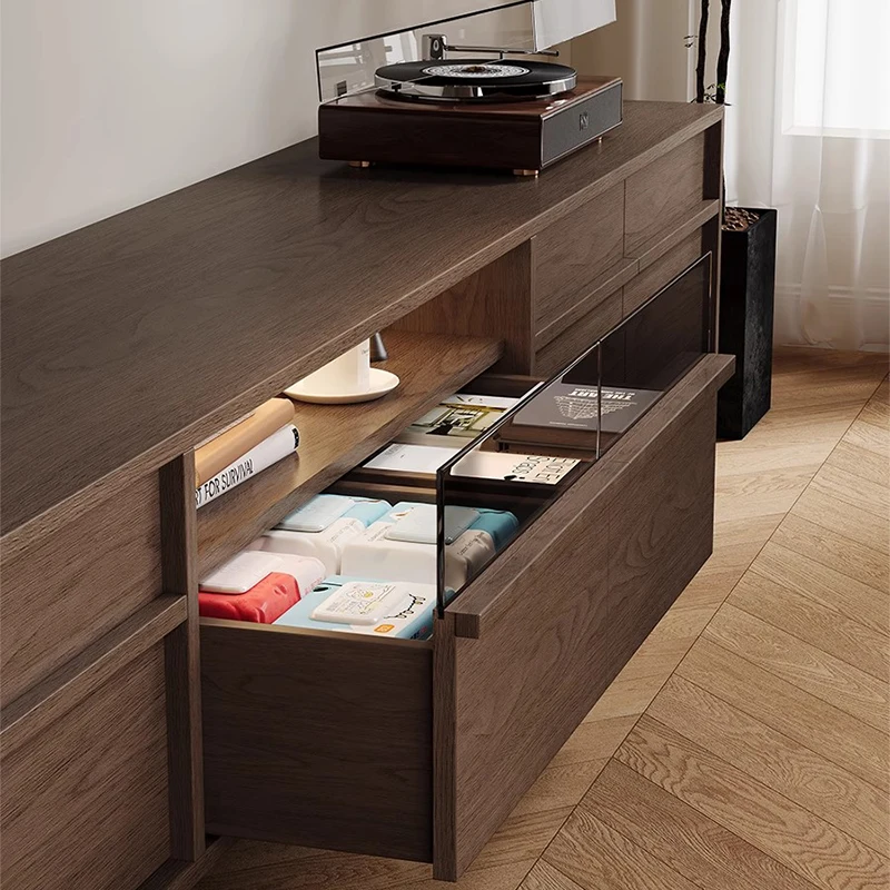 Wabi Sabi Porta TV minimalista Trendy Premium Elegante Porta TV da pavimento Design moderno Muebles De Salón Mobili per soggiorno