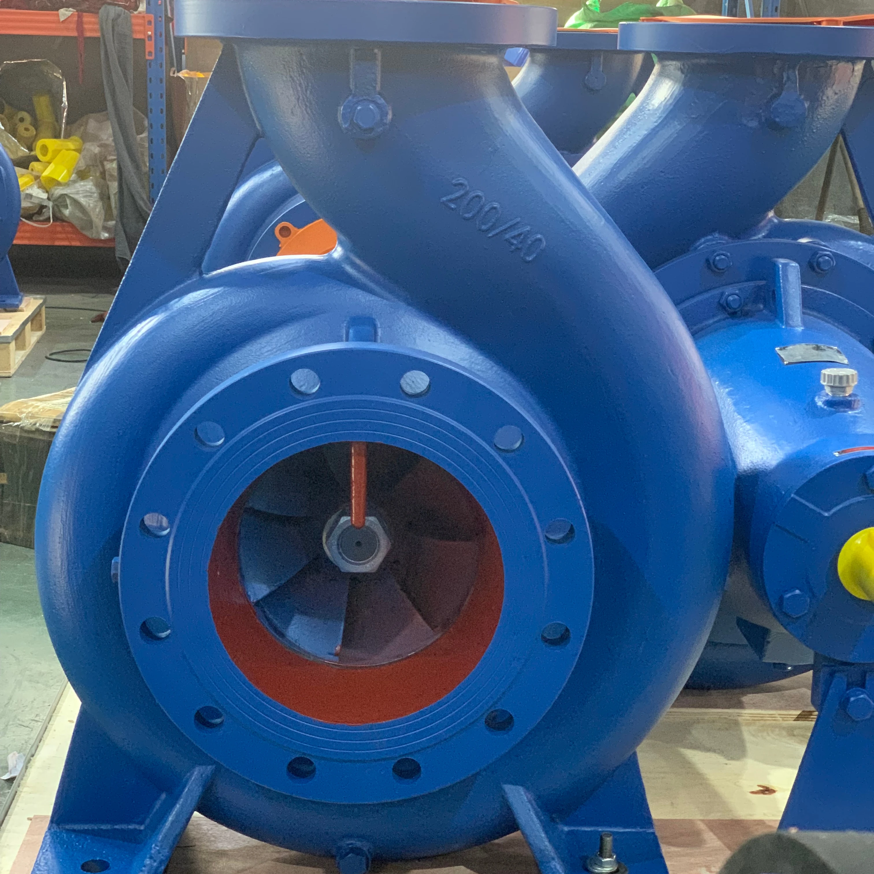 

DIN 24255 Type End Suction Pump DN80 Flange 30kW 1500RPM For Industrial Plants High Efficiency End Suction Centrifugal Pump