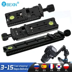 Rail coulissant RRS Long Quick Release Plate Clamp, Long Focus, Zoom Lens Support, Prompt ket, Fit for Arca Swiss Tripod, Camera Rotule