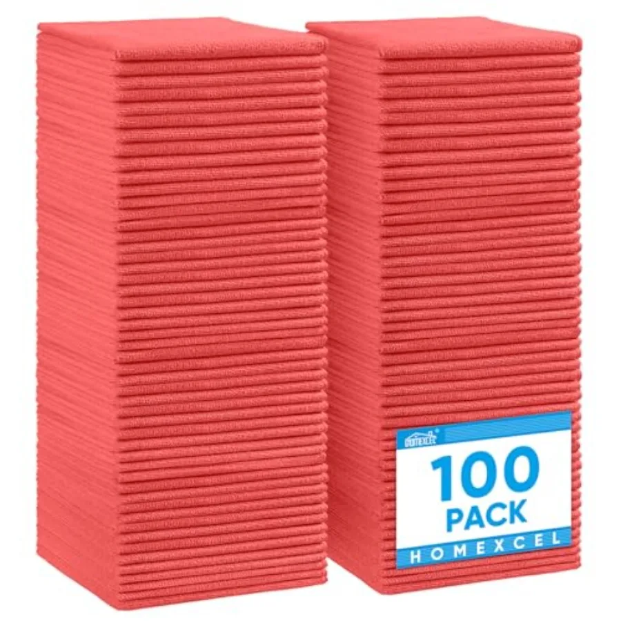 

Microfiber Cleaning Cloth Pack, Microfiber Towel for Cars, Lt Free, Scratch-Free, Highly Absorbent, and Cleang Rags for House,