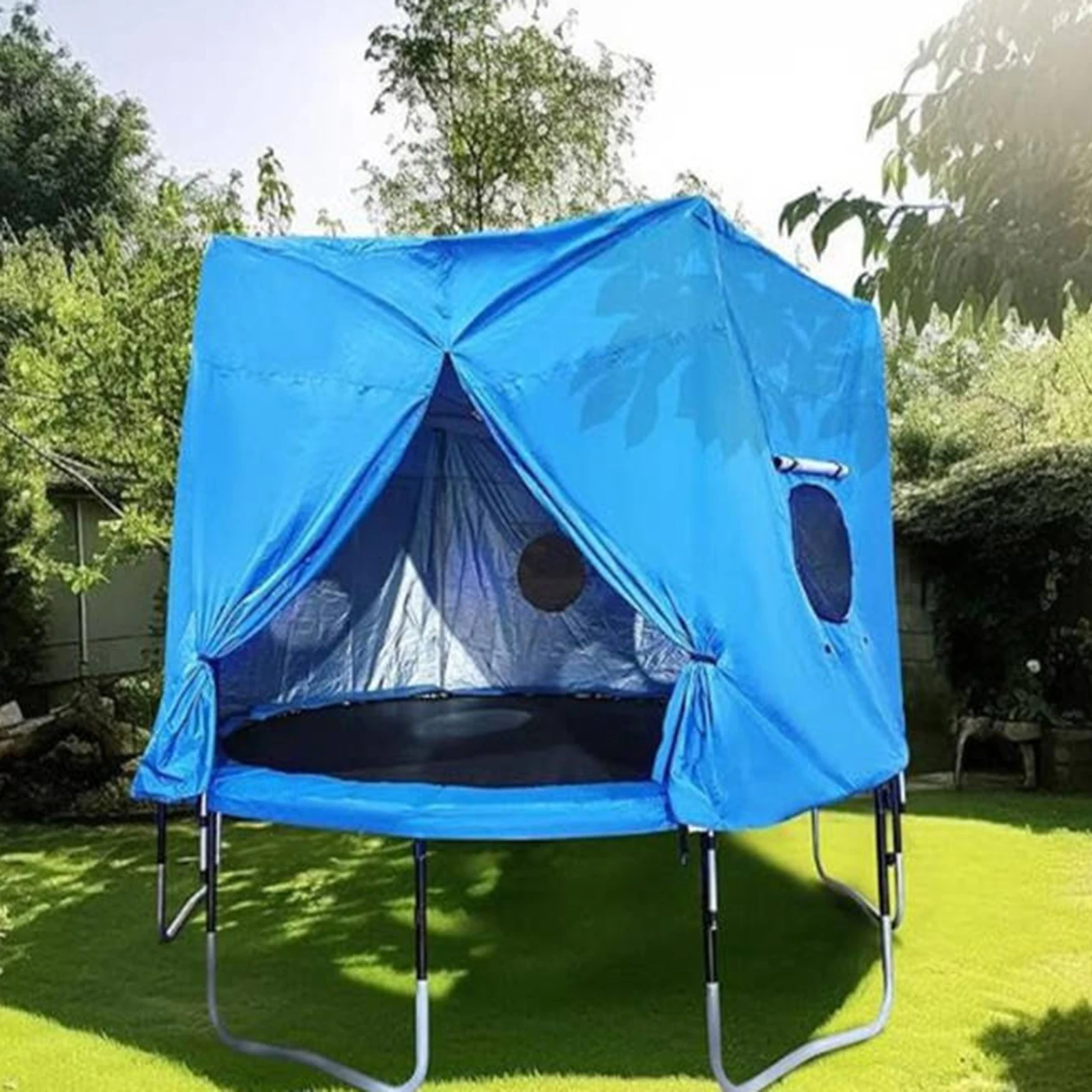 Trampoline Tent Cover Fitness Protection Sunshade Trampoline Accessories   Outdoor Trampoline Canopy Fitness Backyard