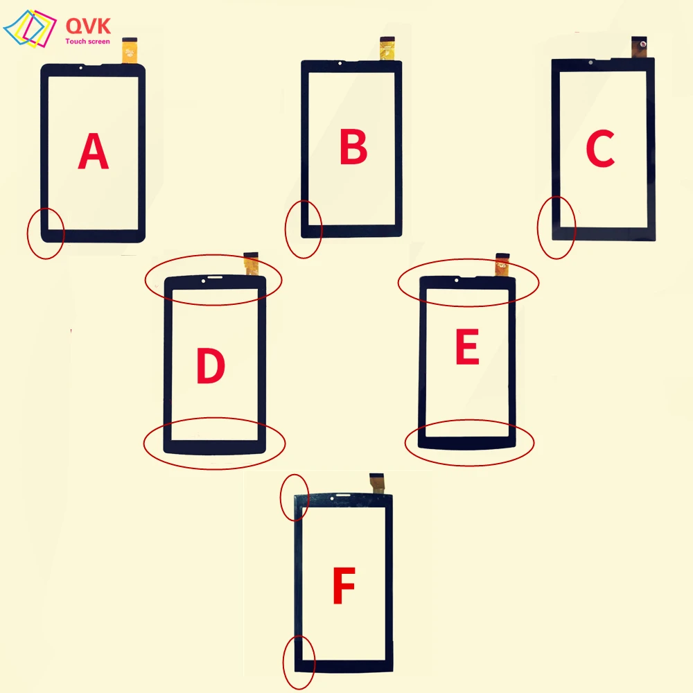 7 Inch P/N HD05-V01 FPC-DP070002-F9 YLD-CEG7253-FPC-A0 For BQ-7083G BQ-7084G Touch screen panle 7083G 7084G