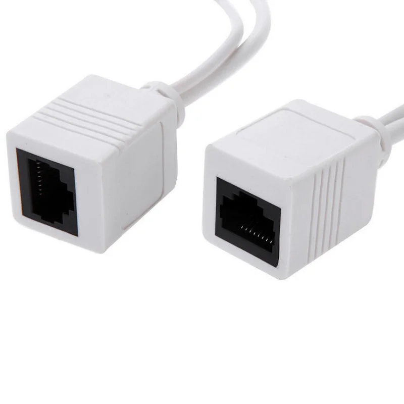 Z  Power Over Ethernet Passive RJ-45 PoE Adapter Splitter Cable For IP Camera