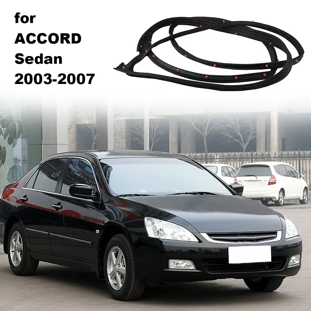 382cm Front Left Car Door Weatherstrip Moulding Seal Fit For Honda Accord Sedan 2003 2004 2005 2006 2007 72365-SDA-A01