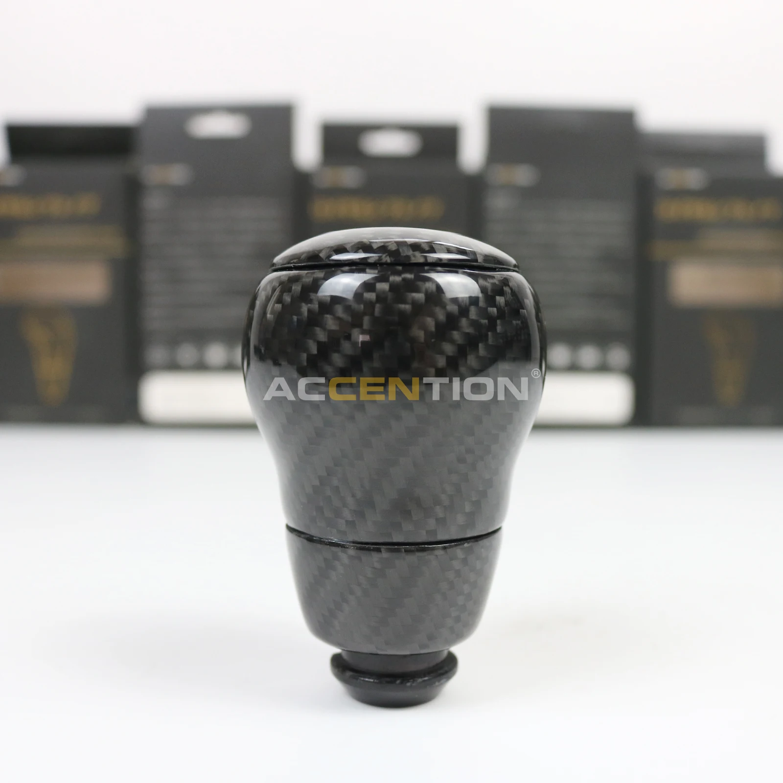 

Full 100% Black Real Carbon Fiber Automatic Gear Shift Knob for Toyota 86 Subaru BRZ 2012-2020