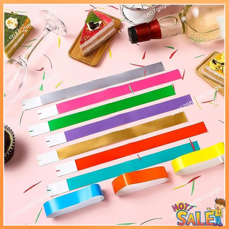 

AB68 1200 шт. водонепроницаемые ремешки для рук неоновые браслеты для мероприятий концертный браслет клейкий браслет для вечеринок цвета прочный