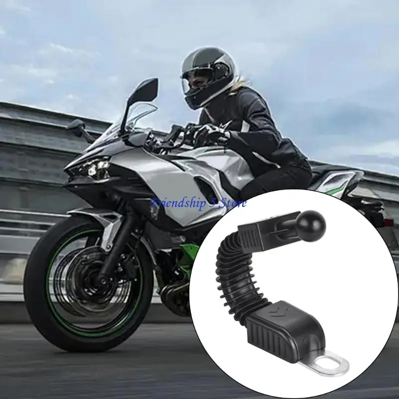 T8WC Universal Ball Balle Base Base Motorcycle Phone Mount Installation rapide Installation Conception anti-vibration 360