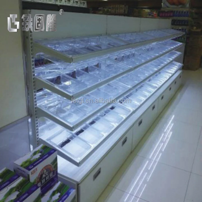 (customized)Retail store supermarket snacks candy dry fruit shelf