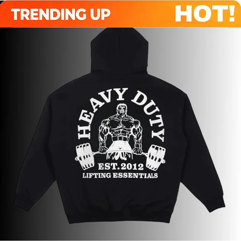 Customization Wake The Beast Printed Men's And Women's Cotton Hoodies Without Drawstring Loose Warm Sweater Long Sleeve Plush Pu