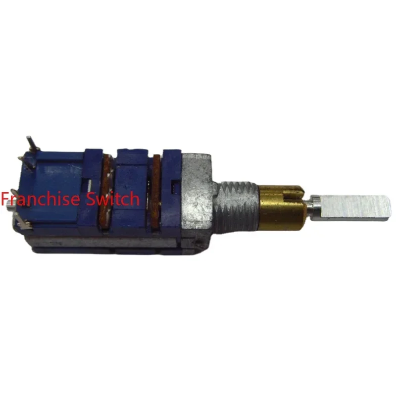 5PCS Encoder Coding Switch Pulse With Potentiometer 10K Double Axle Car Volume