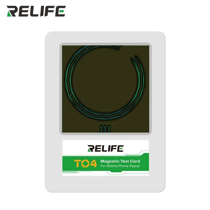 RELIFE TO4 Magnetic Card for Mobile Phone Repair Non-Destructive Testing Unlimited Charging Area Magnetic Visible Detection Tool