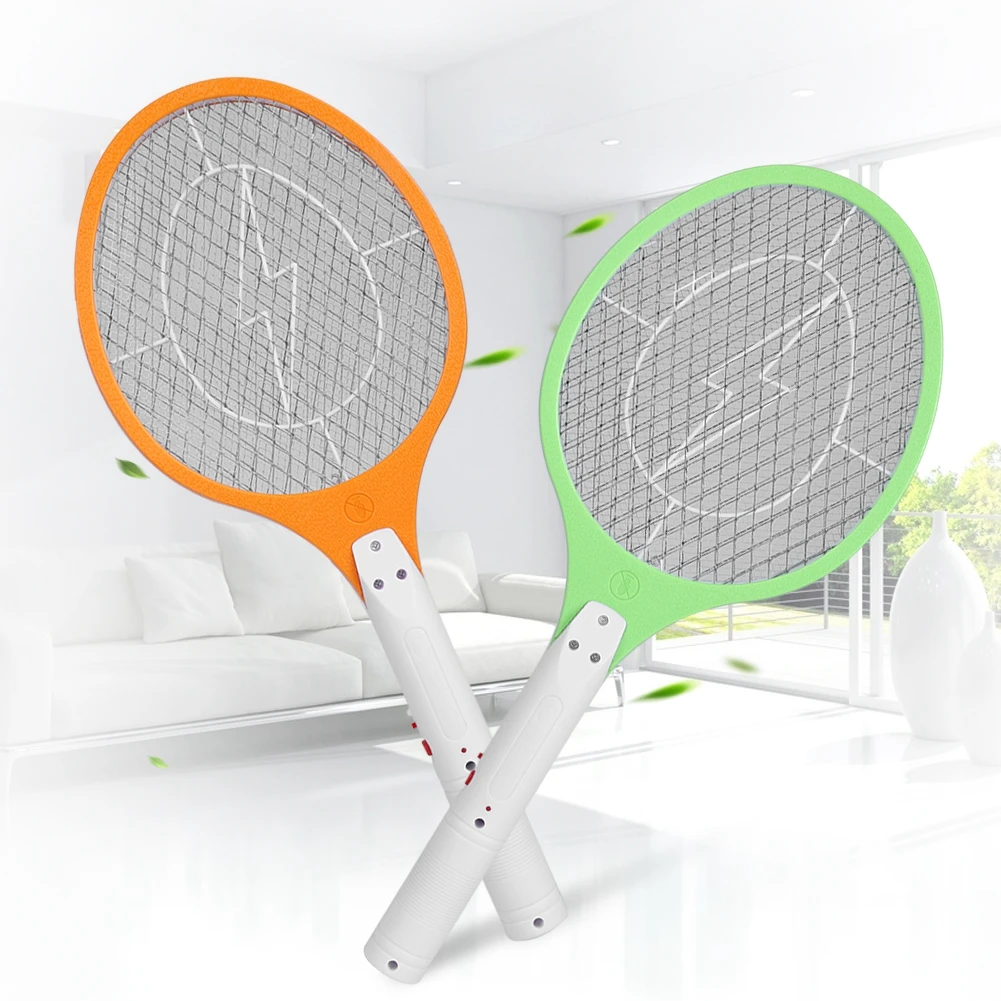 Electric Fly Swatter Cordless Rechargeable Electric Fly Mosquito Swatter Bug Zapper Racket Insects Killer Electric Bug Swatter