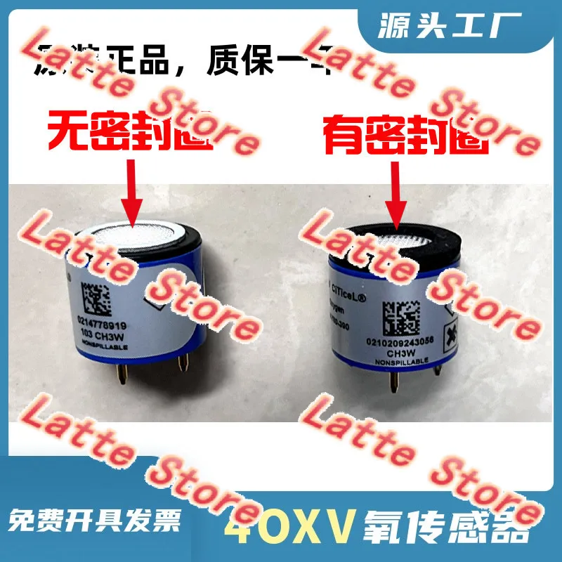 4OXV Oxygen Sensor 40XV AAY80-390 Oxygen Battery O2 Probe 4OX AAY80R