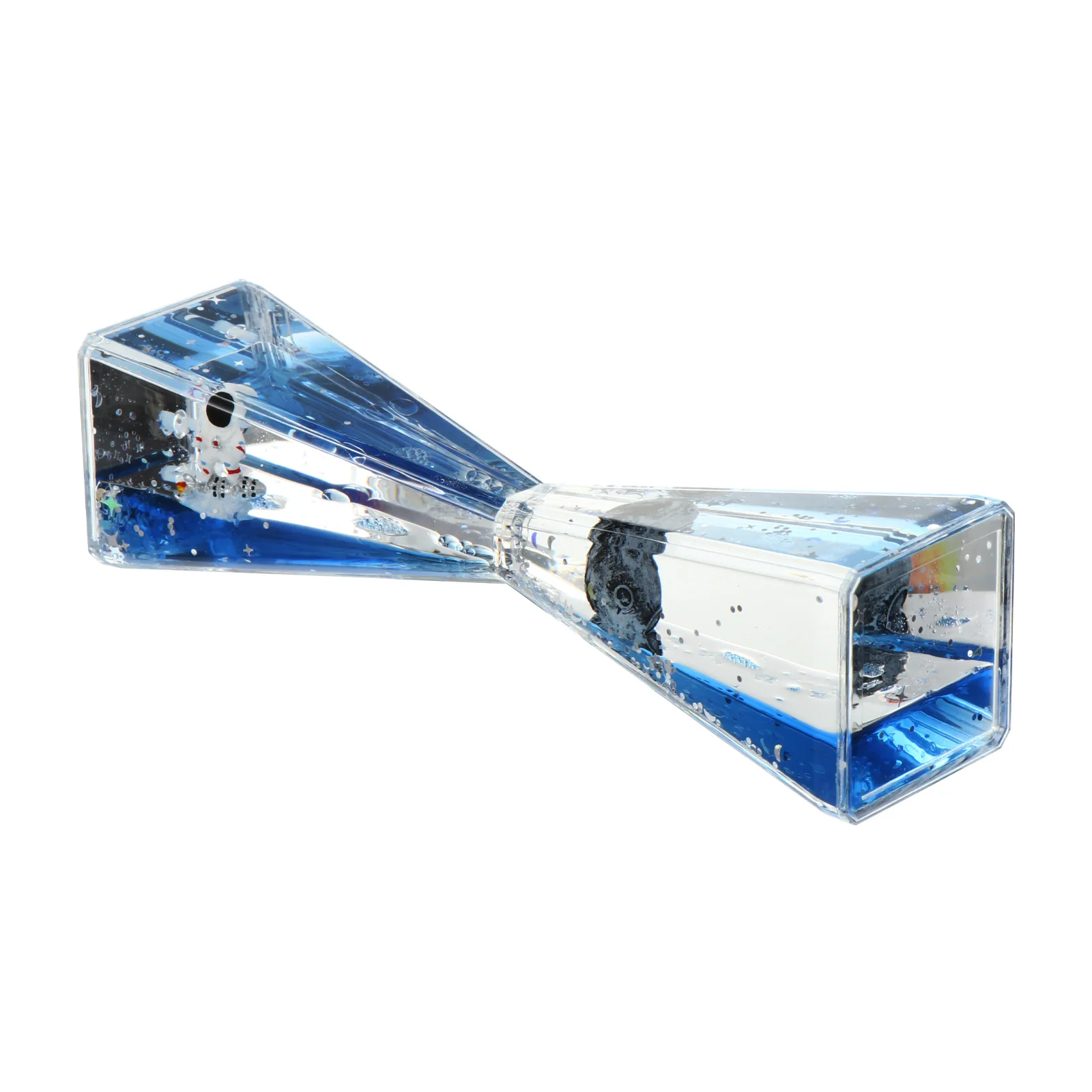 

Sky Liquid Hourglass Compact Durable Decorative Timer Desk Ornament Paperweight Bedroom Living Room Hourglass Display