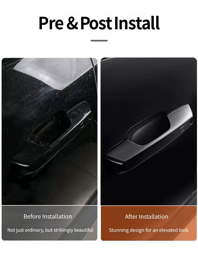 For BYD Leopard 7 Titanium 7 2025 2026 Door Handle Anti-Collision Decorative Strip Anti-Collision Scratch Protection Sticker