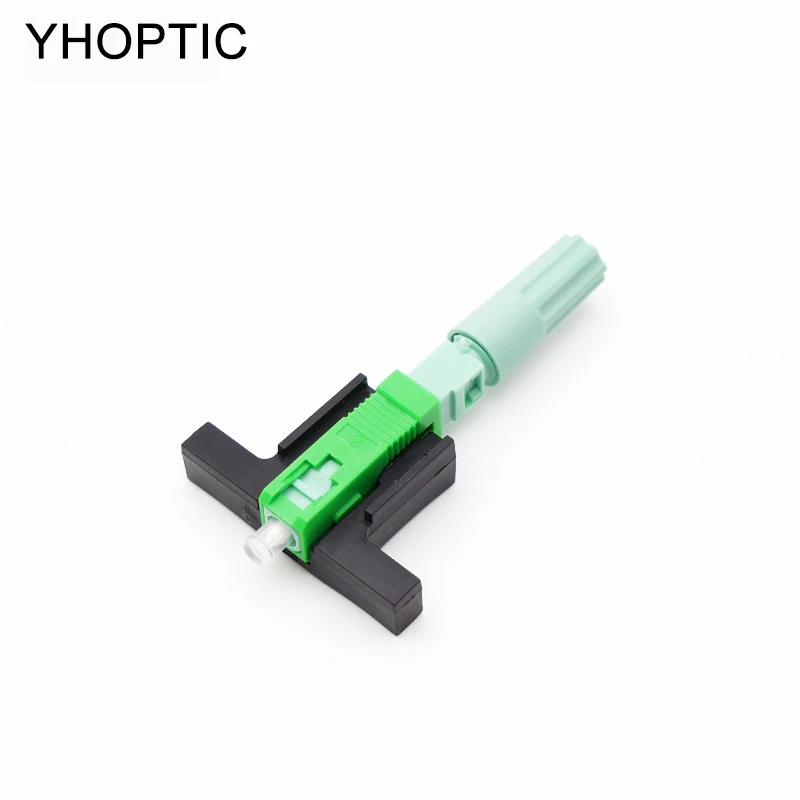 FTTH SC UPC/APC Connector Embedded High Quality Fast Connector SC Quick Connector FTTH Tool Cold Connection Optical Adapter