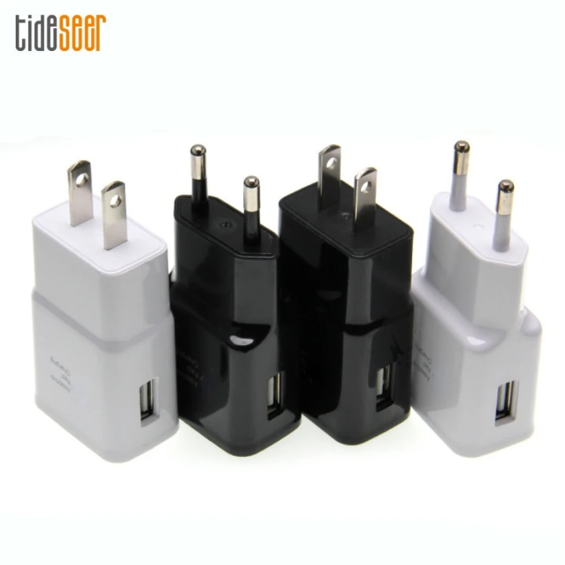 

1000pcs USB Wall Charger 5V 2A 9V 1.67A US EU Plug Fast Charging Travel Adapter Adaptive for Samsung S6 S7 Xiaomi Mi 8 LG Huawei