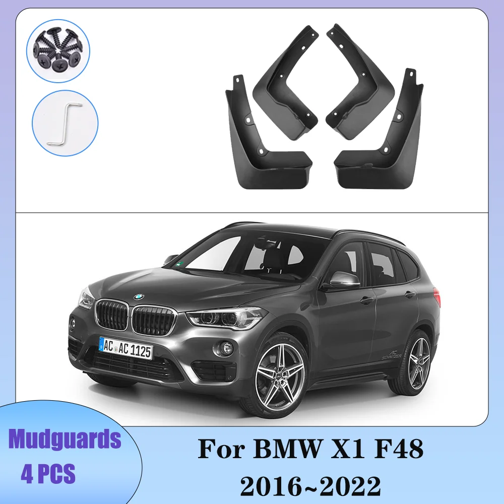 

Для BMW X1 F48 2016 ~ 2022 2017 2018 2019 2020 2021 автомобильные колеса брызговики грязезащитные крышки крылья брызговики детали аксессуары