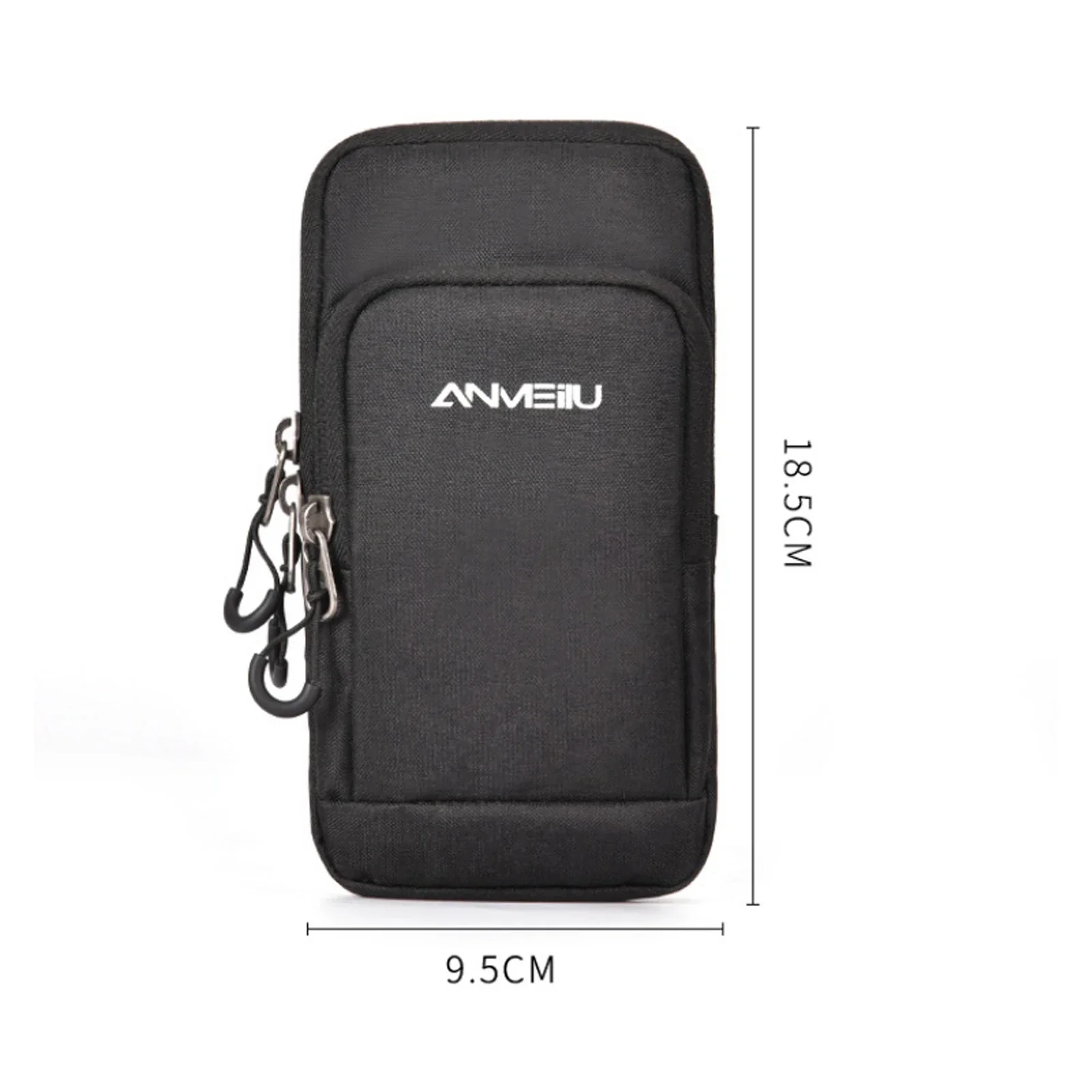 Universal Waterproof Fastener Type Phone Holder Smartphone Bag Belt Holder Case for Backpacking Cell Phone Pouch 1PC