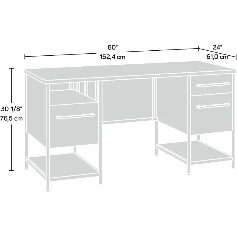 Café Executive Desk, Finish Schreibtisch Tisch escritorios para comput adora