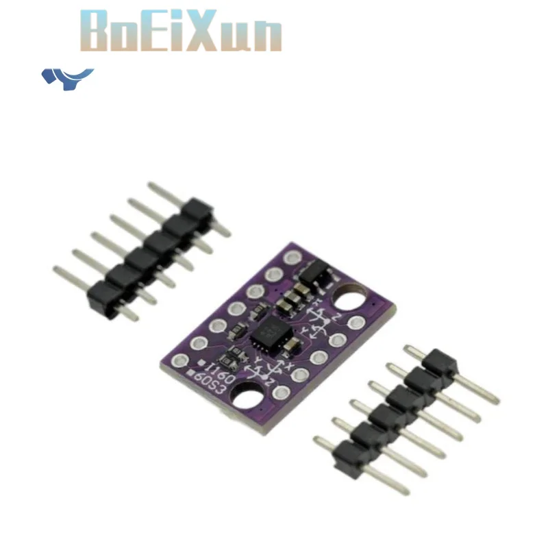BMI160 GY-BMI160 6DOF 6-axis Rate Gyro Gravity Accelerometer Sensor Module IIC I2C SPI Communication Protocol 3-5V