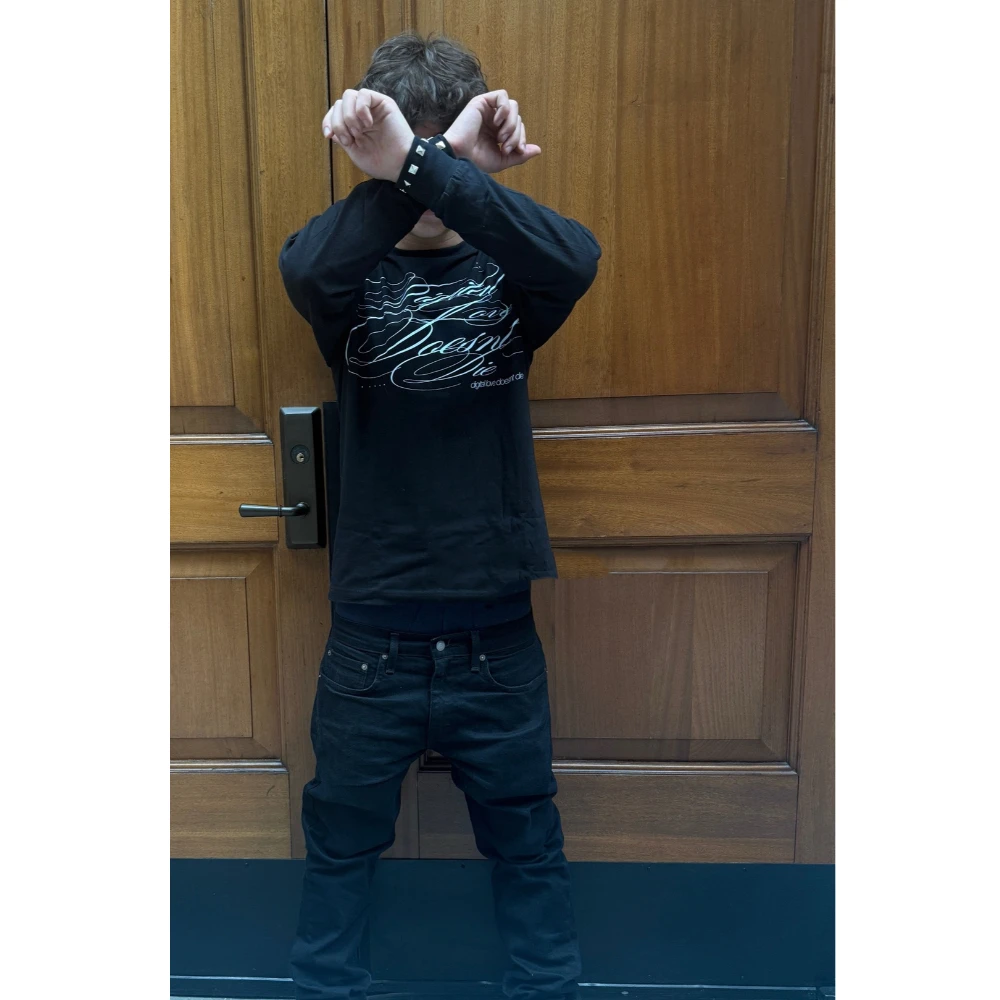 

Ins new personalized dark printed sweatshirt long sleeved pullover hoodie retro jacket street trend