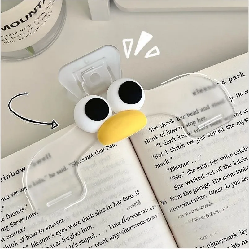 คลิปหนีบหนังสือแบบเรียบง่าย 1/3 ชิ้น แบบใสขุ่น สำหรับอ่านหนังสือ ที่หนีบกระดาษ ที่หนีบโน้ต อุปกรณ์ตั้งโต๊ะ ที่หนีบโน้ตใช้งานได้จริง