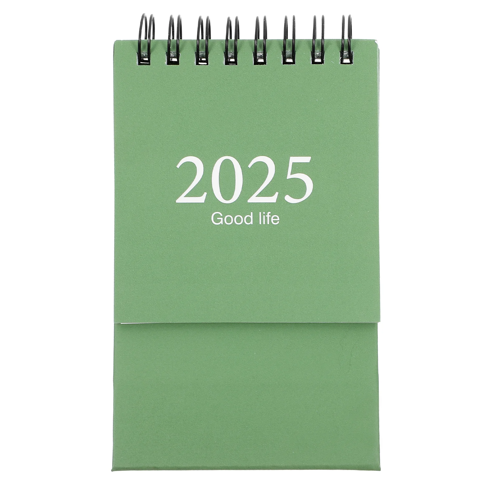 Calendar 2025 Desk Monthly Desktop Decorative Daily Use Vertical 1040X760X570CM Mini Office Green