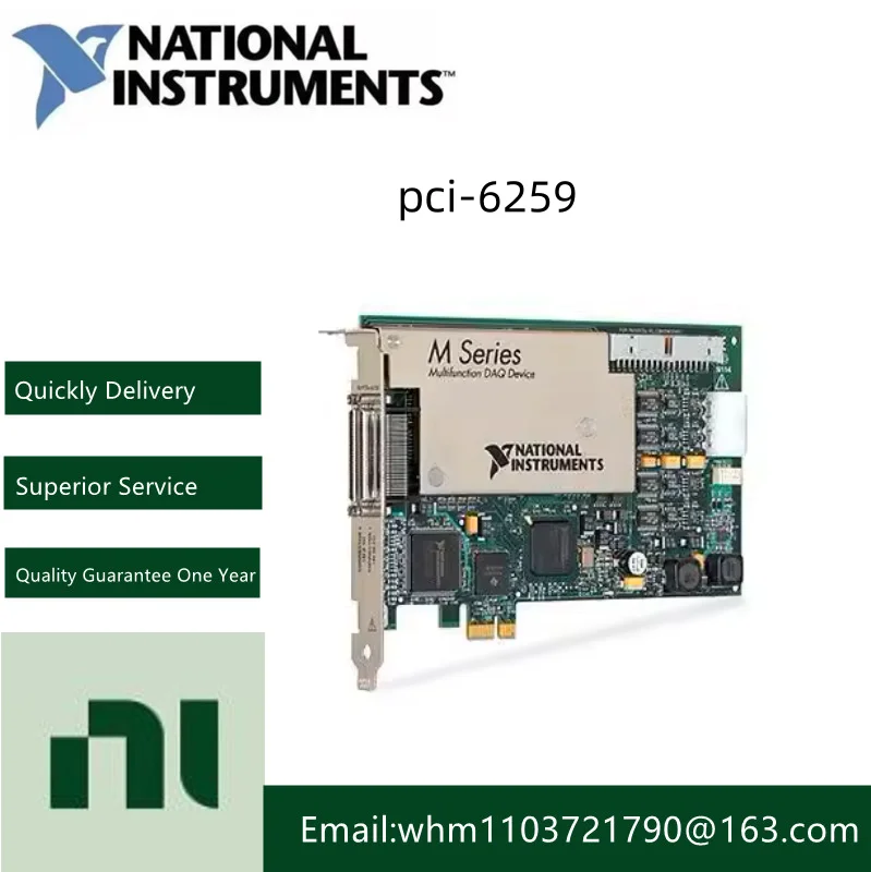NI PCIE-6259 Data Acquisition Card 779072-01 16-bit, 32-channel analog inputs