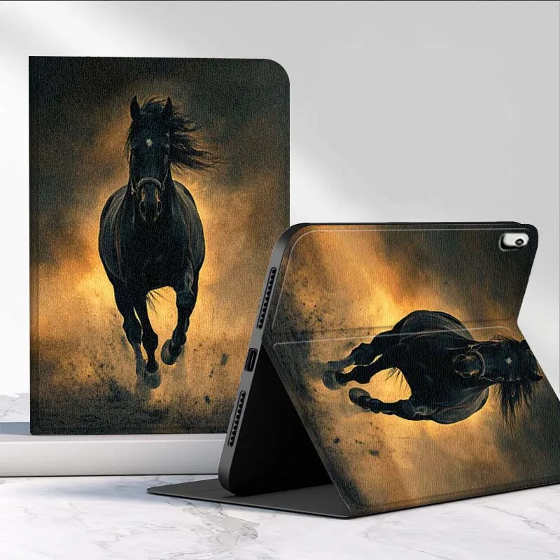 Running Horse For Xiaomi Poco Redmi Pad 2 4 5 6 6S 7 7S SE Pro Ultra Max 14 11 8.8 11.2 12.5 Inch Tablet Case