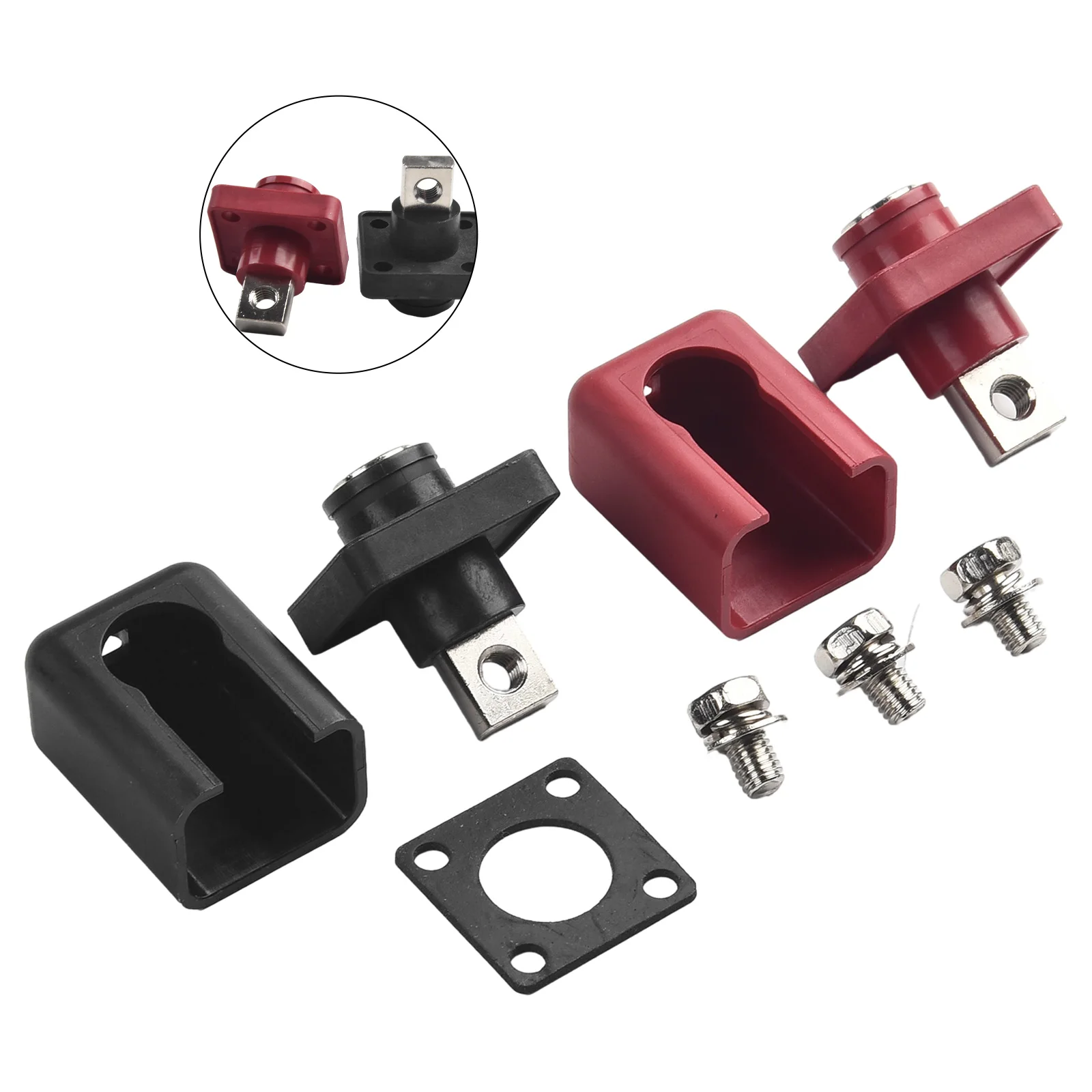 

2PCS 120A Battery Terminal Posts for Lithium Battery Energy Storage Connectors with All Copper Construction for High Current