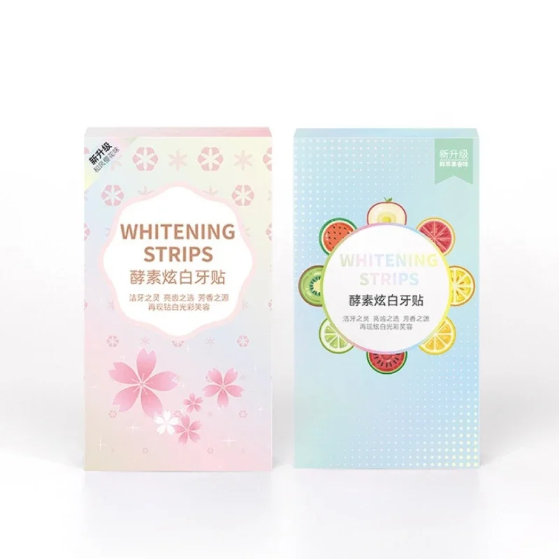 

Dental Mouth Dry Strips Fruit-scented Cherry Blossom Dry Whitening Tooth Strips Teeth Whitening Strips Dentistry Accessories