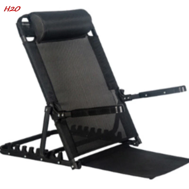 H2O Bed Backrest Chair College Students Lazy Dormitory Bracket Backrest Chair Bed Care Elderly With Folding Reclining Chair