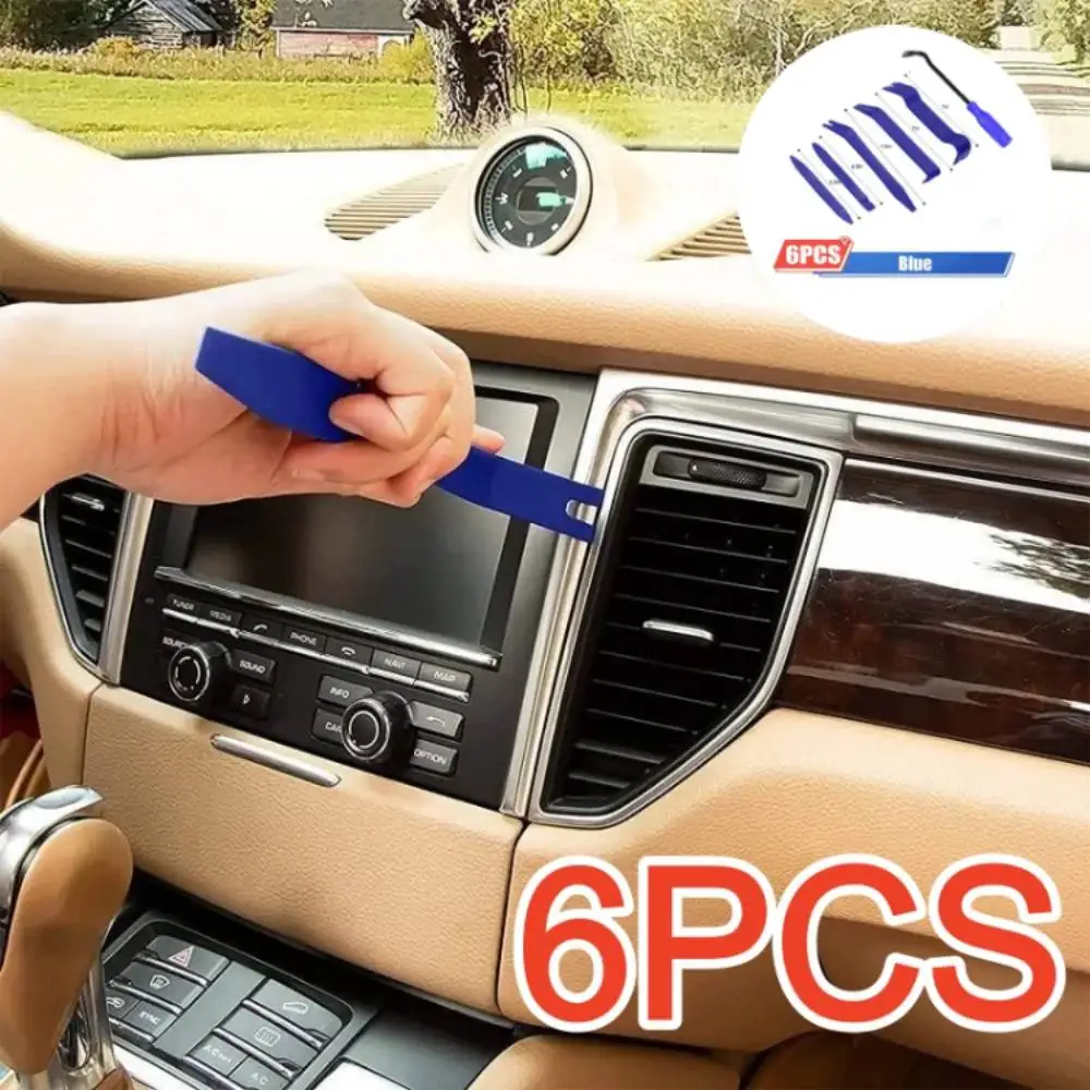 5-6Pcs/Set Plastic Pry Tools for Cars Interior Trim Removal Set for Door Dash Radio Audio - Automotive Trim Pliers Set