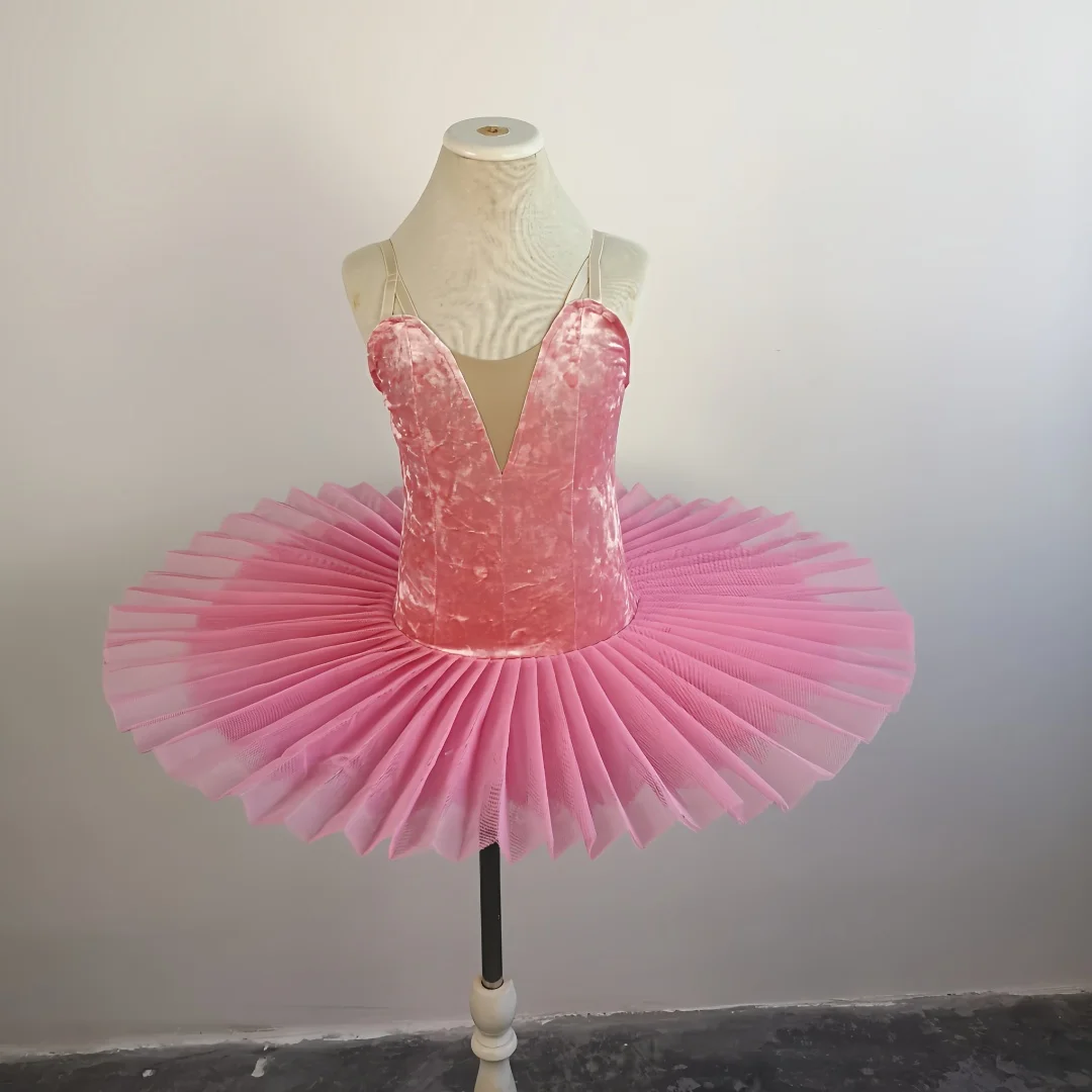 

Ballet Tutu professional pink pancake tutu costume competition for the Nutcracker Tutu platter Skirt Kids Adult Woman